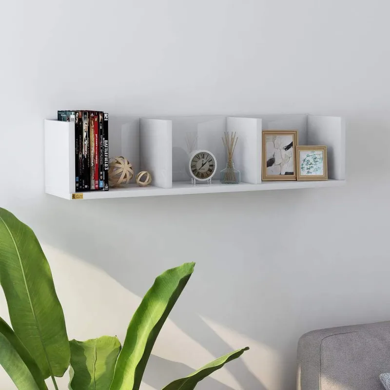 کتابخانه دیواری یک طبقه چوبیکو مدل book shelf710