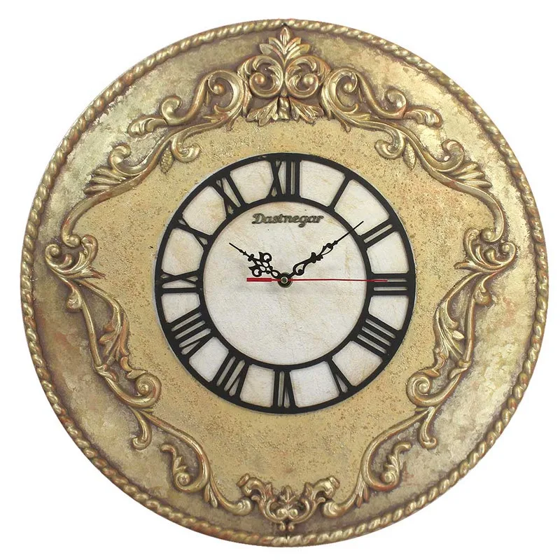 ساعت دیواری چوبی طرح Rewin کد 48