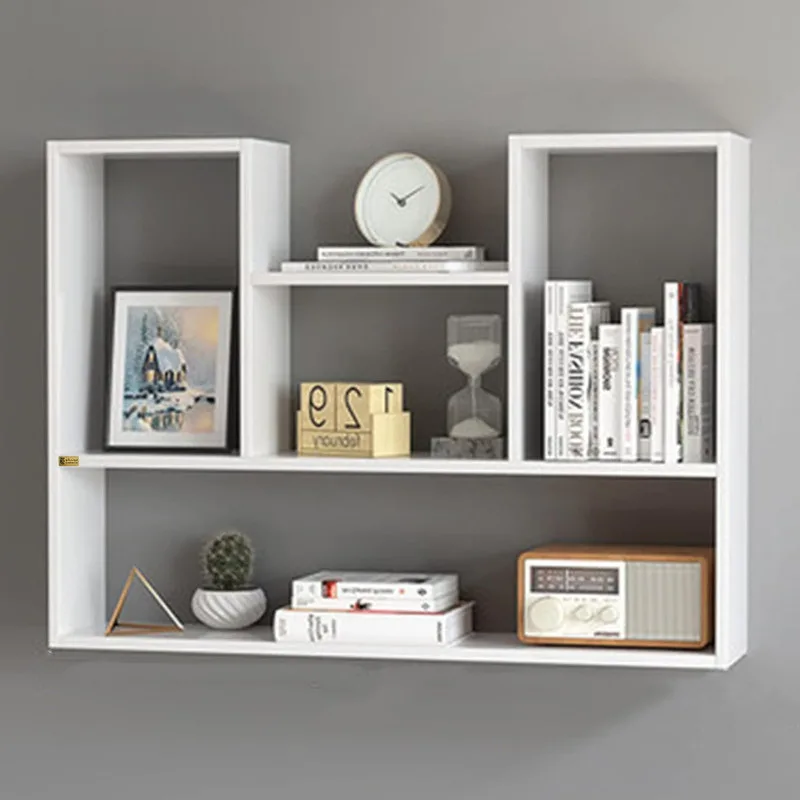 کتابخانه دیواری پنج طبقه چوبیکو مدل bookshelf820